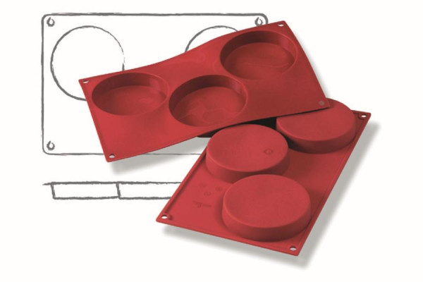 Schneider Backformen, Biskuit, Ø 103 mm, Höhe 20 mm, 115036