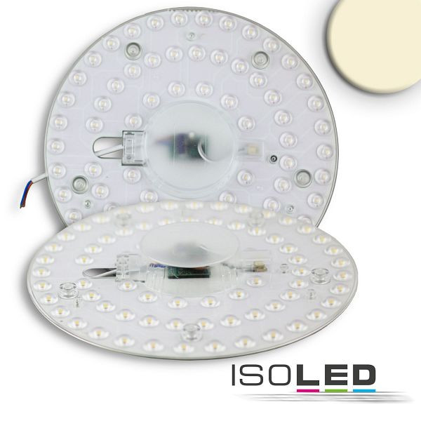 ISOLED LED Umrüstplatine 230mm, 24W, mit Haltemagnet, warmweiß, 115811