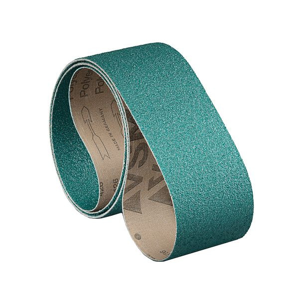 Optimum Schleifbänder mit Gewebeunterlage für Edelstahl, unlegierten Stahl 1016 x 75 mm P240, 3357690
