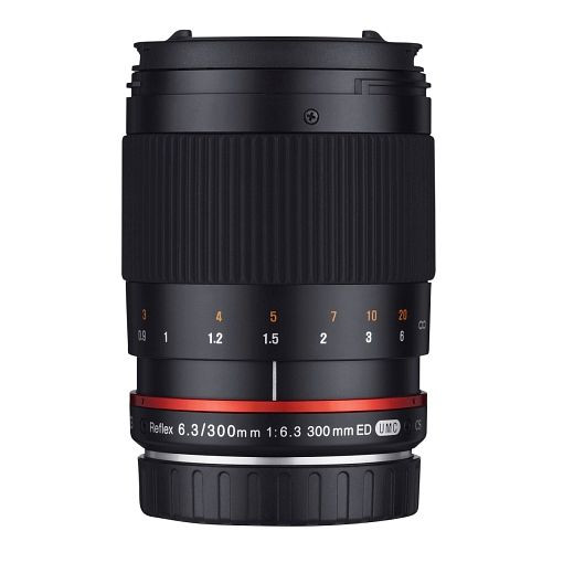 Samyang MF Fotoobjektiv 300mm F6,3 APS-C Sony E schwarz, 1021945