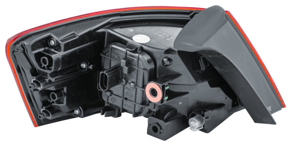 HELLA Heckleuchte, Halogen, äusserer Teil, für u.a. Audi A3 (8V1, 8VK), ECE, für Rechtsverkehr/für Linksverkehr, rechts, 2SD 012 833-041