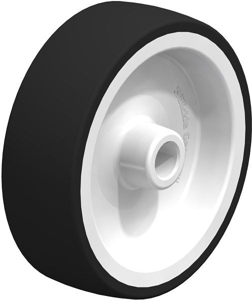 Blickle POTH 125/15G Rad aus Thermoplastisches Polyurethan, Grau, 44396