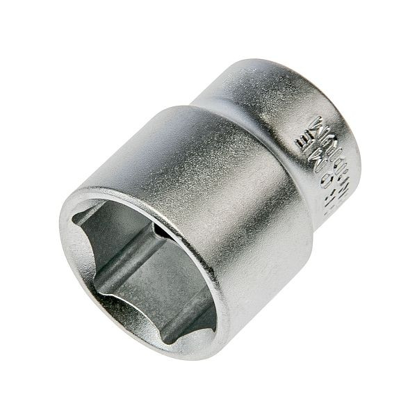 WGB 3/8" Steckschlüssel-Einsatz, 6-kant, DIN 3124, Größe: 6 mm, VE: 10 Stück, 99010603
