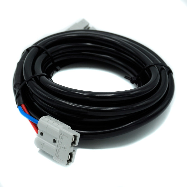 WATTSTUNDE Verlängerungskabel (2x)4mm² A50/A50 5m schwarz, 401-90002