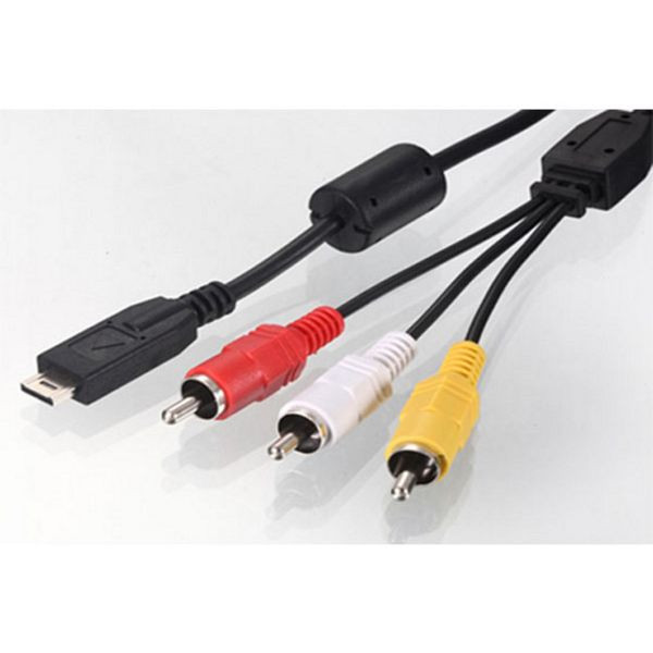 shiverpeaks BASIC-S, Mini USB 2.0 - 14 pin Stecker auf 3x Cinch Stecker, 1,5m, BS77384