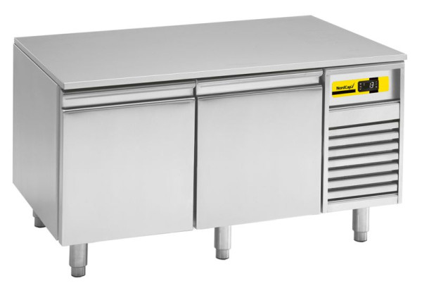 NordCap Unterbaukühltisch UKT 2ZG, für GN 1/1, steckerfertig, Umluftkühlung, 46711113001-0-N-0
