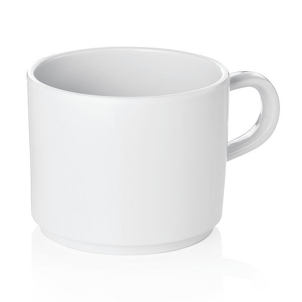 WAS Melamine Obertasse, 0,20 Liter, Melamin, VE: 12 Stück, 9367020, 4044925078436