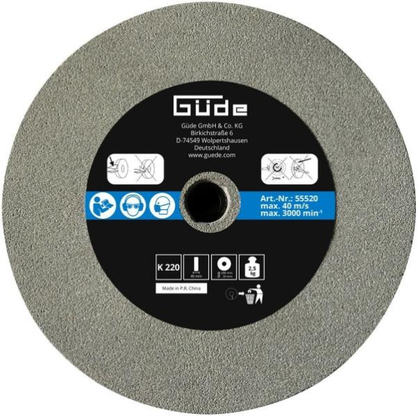 Güde Schleifscheibe 200x40x20 mm K220, 55520, 4015671555205