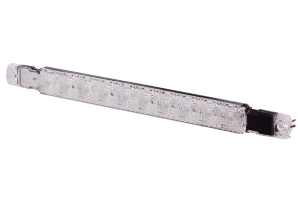 HELLA Heckleuchte - Strip Lamp - LED - 24V - Anbau/geschraubt - Lichtscheibenfarbe: transparent - 300mm - offene Kabelenden - rechts/links, 2SB 980 887-211