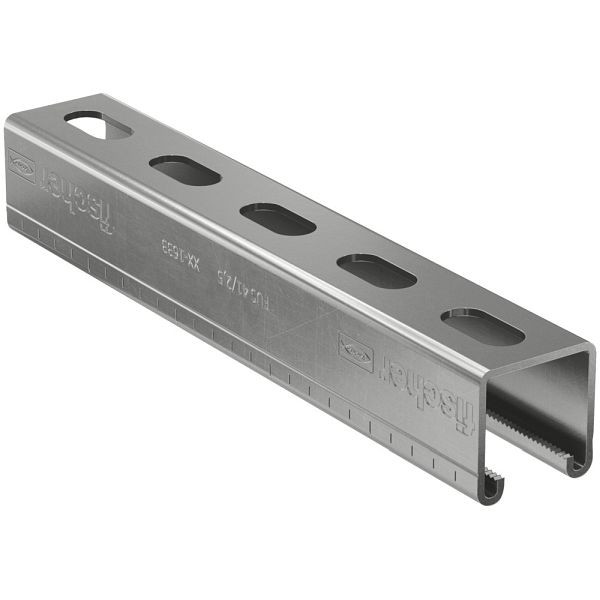 Fischer Montageschiene FUS 41/2,0 - 6 m nicht rostender Stahl A2, 542736