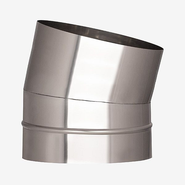 HKW Schachtbogen 15° - Edelstahl Ø 300 mm, 708267