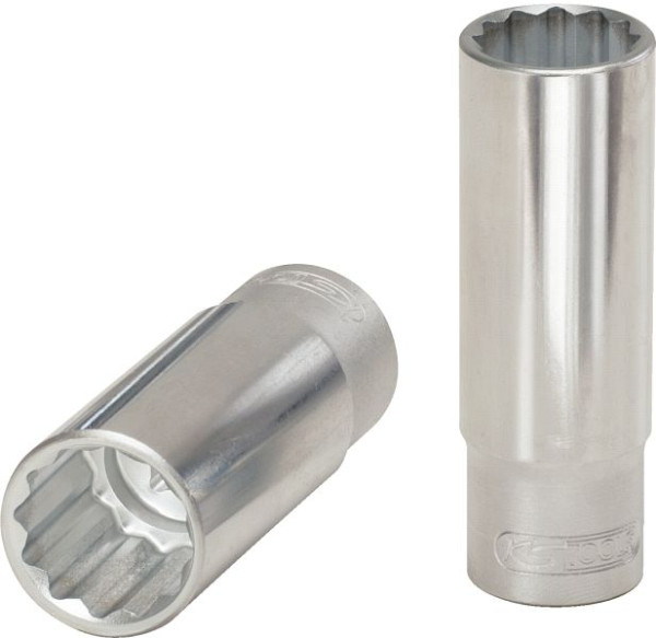 KS Tools 1/2" 12-kant-Stecknuss, lang, 21mm, 917.1270, 4042146358795