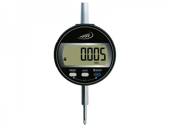 HELIOS PREISSER Digitale Messuhr, RS232+Digim, Messbereich 12,5mm, Ablesung 0,005mm, 1723502
