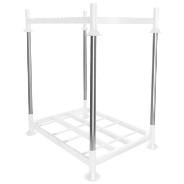 Stein HGS Standrohr für Lager- und Transportpalette 'Manurack 1' und 'Manurack 2', Länge 2100 mm, VE: 4 Stück, 67849.0004