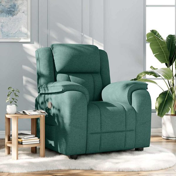 vidaXL Relaxsessel Dunkelgrün Stoff, 4015706, 8721158337122