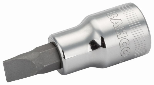 Bahco Schraubendreher-Einsatz 1/2", Schlitz, 7809F-8, 7314151830885