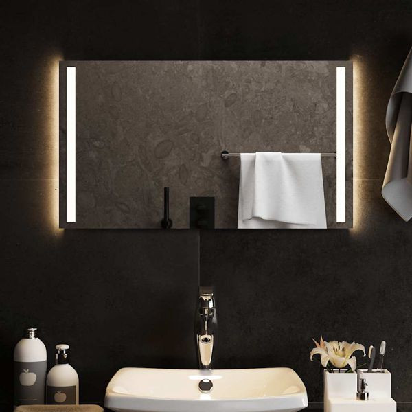 vidaXL LED-Badspiegel 70x40 cm, 151745, 8720286876695