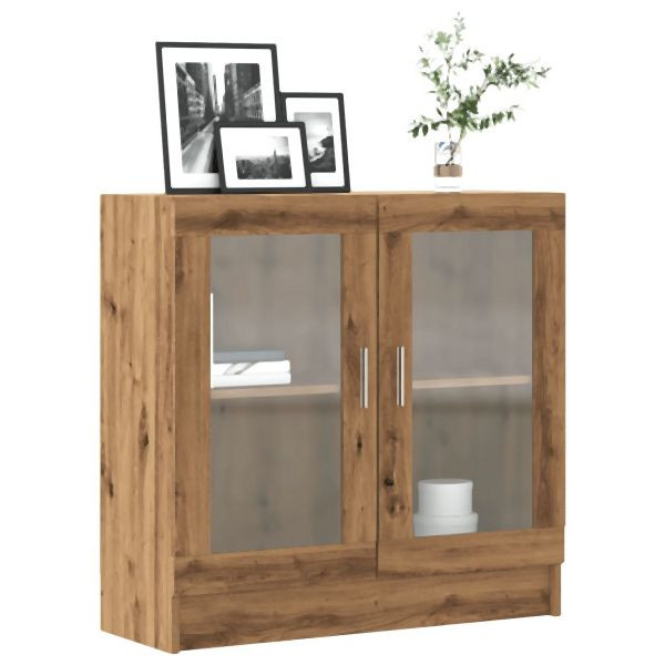 vidaXL Bücherschrank Artisan-Eiche 82,5x30,5x80 cm Holzwerkstoff, 856155