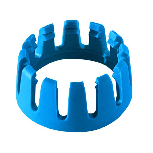 GEKA plus Klemmring Set Steck. Trinkwasser 4 x, 1/2'', 13mm, blau, VE: 5 Stück, 46.1932.8
