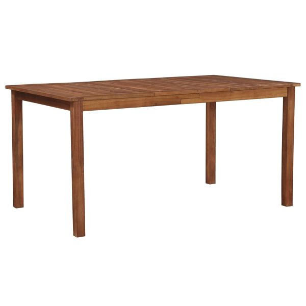 vidaXL Gartentisch 150x90x74 cm Akazie Massivholz, 44105