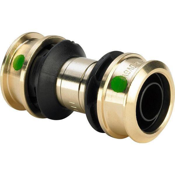 VIEGA Kupplung Raxofix 5315 20x16mm, mit SC-Contur, Siliziumbronze 646820, 107620