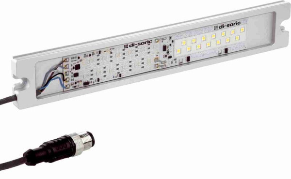 di-soric MB-RGBW-251-K-B5 Maschinenbeleuchtung mit Signalbeleuchtungs-Element, 7,3 W (24 V DC), 212780
