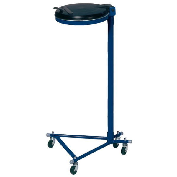 Stein HGS Müllsackständer -Cubo Sarita-, enzianblau/Kunststoff/ schwarz, 17428