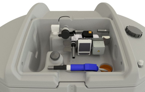 Cemo CUBE-Tank 3.500 l für Adblue, Indoor Basic, 11953