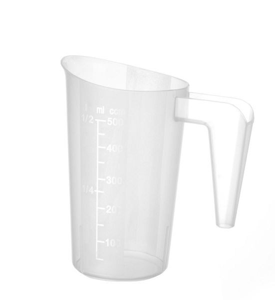 Hendi Messbecher, stapelbar, 0,5 L, ØxH: 95x136 mm, 567814