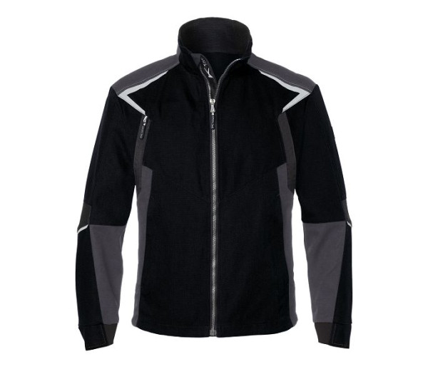 Kübler BODYFORCE Jacke, Farbe: schwarz/anthrazit, Größe: 4XL, 1125 5302-9997-4XL