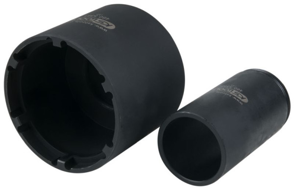 KS Tools Nutmuttern-Schlüssel-Satz mit Führungsrohr für MAN, Ø 91 mm, 2-teilig, 460.5350