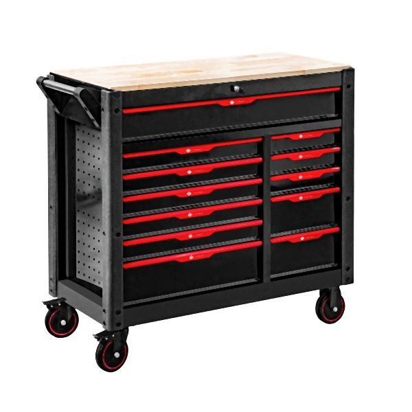 Airpress Werkstattwagen bestückt 360-teiliges Sortiment 12 Schubladen, 79619