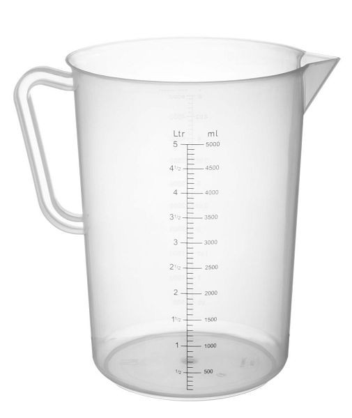 Hendi Messbecher, Polyproylen, 5 L, ØxH: 190x270 mm, 567500
