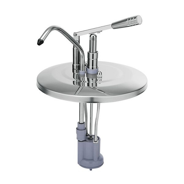 Gastro-Inox Eimerspender 10 Liter, Hebelbedienung, Edelstahl 18/10, 503.151