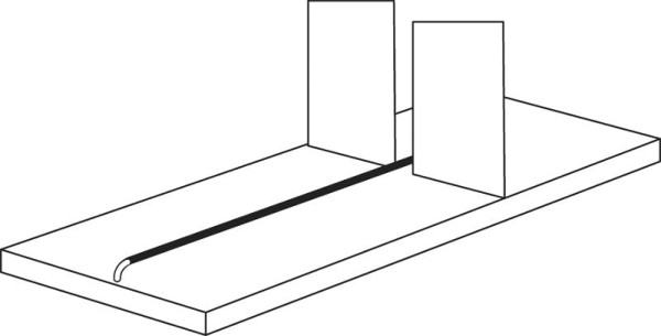 Kerkmann Trennsteg Progress 500, B 960 mm, verzinkt, 50593785