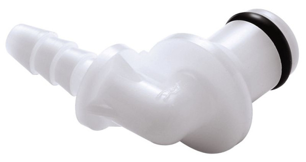 Bürkle Schnellverschluss- Kupplungen, Winkel-Nippel mit Schlauchtülle POM, Innen-Ø: 6,4 mm, 8755-1104