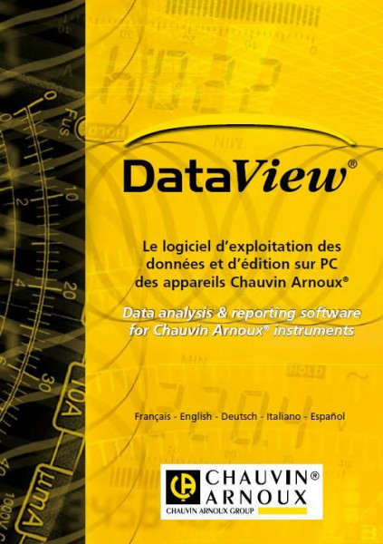 Chauvin Arnoux Software DataView, P01102095