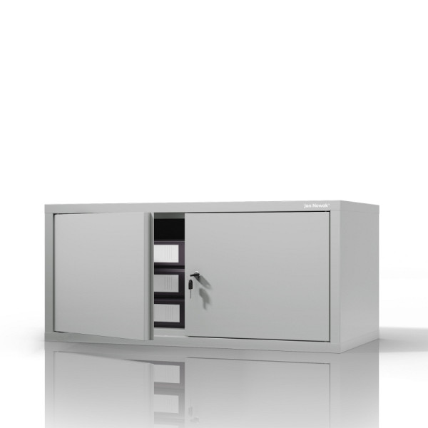 Jan Nowak Aufsatzschrank EWA Compact 800 x 380 x 400 mm, grau, 1911