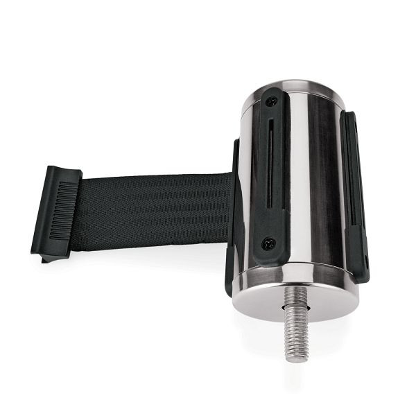 WAS Einzelgurtband für Abgrenzungspfosten Highflex, 1114 100 & 635, schwarz, 3 m, 1114634