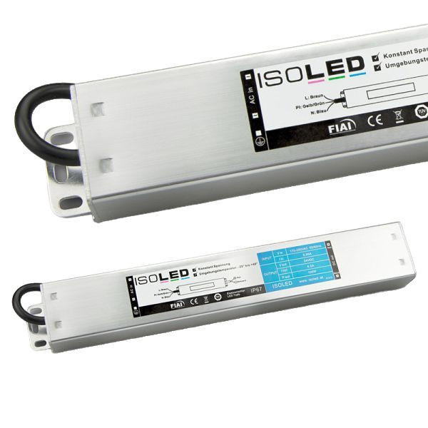 ISOLED LED Trafo 24V/DC, 0-100W, IP66, 111191