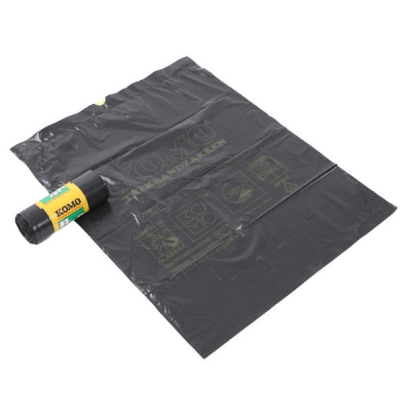 STEIN HGS Abfalltüten 60x80x0.043 KOMO Handle-tie, VE: 300 Stück (20 x 15 Stück), 83422.0001