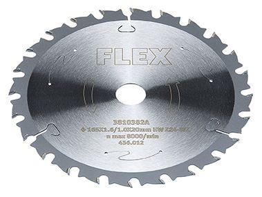 FLEX Standard Kreissägeblatt mit Wechselzahn D165x1,6/1,0x20 HM Z=24 WZ, 456012