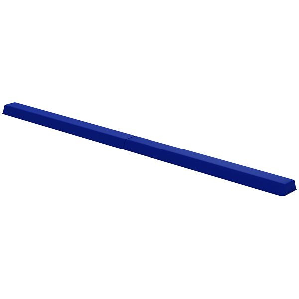 SPORTNOW Schwebebalken 2,4 m, faltbar, rutschfester Boden, für 3+ Jahre, bis 80 kg, Blau, A50-015V01BU