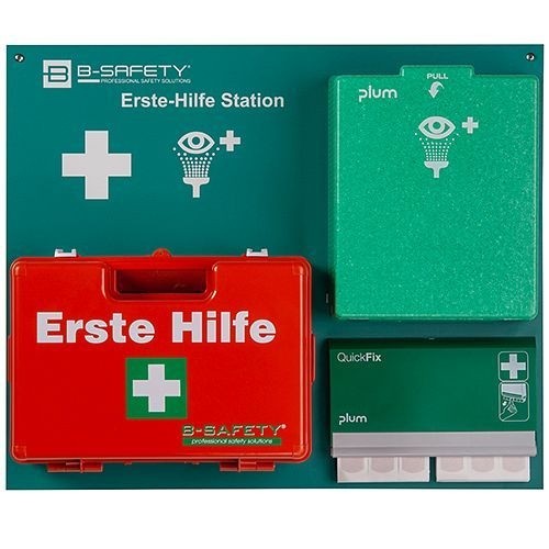 B-SAFETY Erste-Hilfe-Station CLASSIC No.2 - ÖNORM Z1020 Typ I, EH-ST6-021