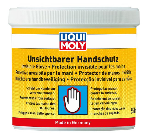 LIQUI MOLY Unsichtbarer Handschutz, Dose Kunststoff, VE: 0,65 Liter, 3334