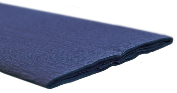 Werola Feinkrepppapier - 50 x 250 cm, lapplandblau, VE: 2,5 m, 12061-118