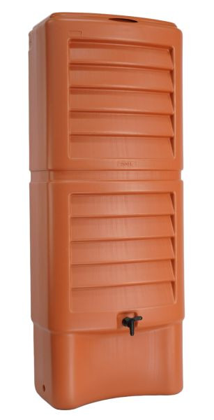 HC Hessentaler Container Wandregentonne 200L, terracotta, 078374750020