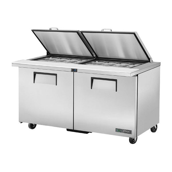 True Doppeltür-Kühlschrank für die Theke TSSU-60-24M-B-ST-HC FLID, CX129