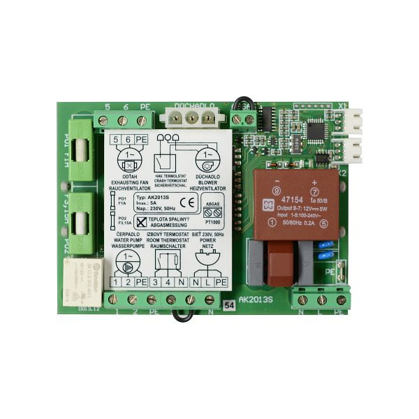 Solarbayer Steuerplatine AK2013S für Holzvergaserkessel der Serie HVS T, 390100102