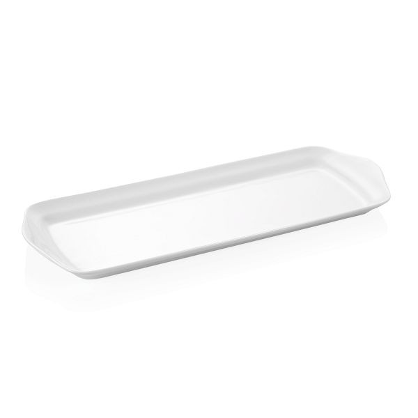 WAS Platte, 37 x 14 cm, Porzellan, 4932370, 4044925049443